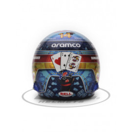 Mini casque BELL 2023 Fernando ALONSO Grand Prix de Las Vegas