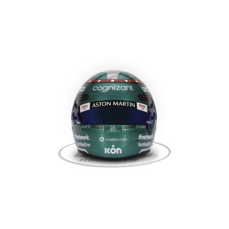 Mini casque BELL 2023 Fernando ALONSO Grand Prix de Silverstone