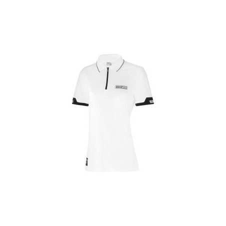 Polo zippé femme Sparco