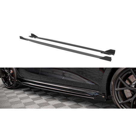 MAXTON Street Pro Side Skirts Diffusers + Flaps Audi RS3 Sportback 8Y