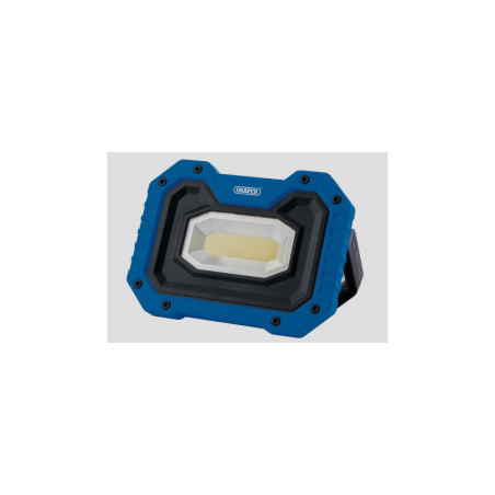 Lampe de travail COB LED 5W 500 Lumens Draper Tools bleu 4 piles AA fournies