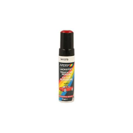 Pinceau de retouche 941370 Rouge Brillant MOTIP Touch Up 12ml