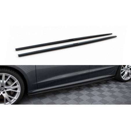 MAXTON Side Skirts Diffusers Audi A7 S-Line C8 / S7 C8