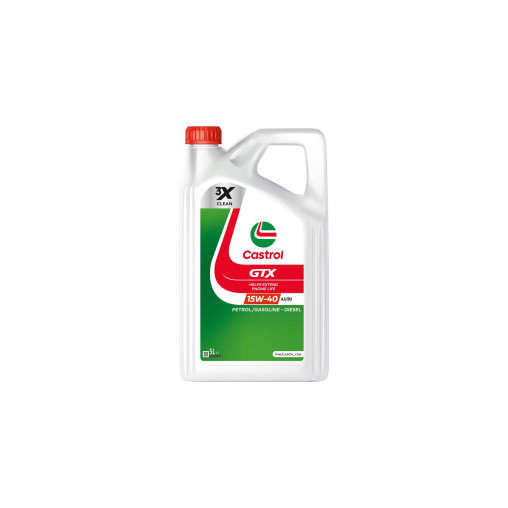 Huile moteur CASTROL GTX 15W-40 A3/B3 5L