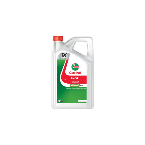 Huile moteur CASTROL GTX ULTRACLEAN 10W-40 A3/B4 5L