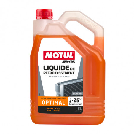 Liquide de Refroidissement Motul Inugel Optimal Motul -25°C - 5 litres