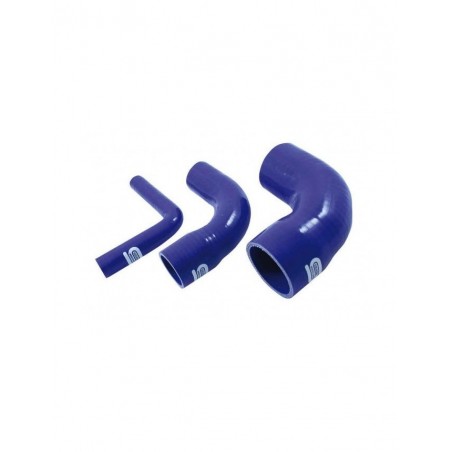 Coude Réducteur Silicone Silicon Hoses 38-32mm 90° Bleu