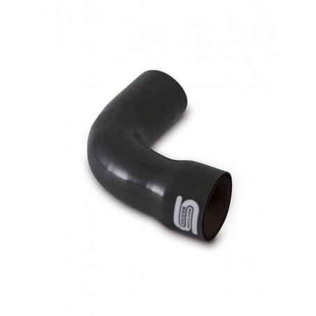 Coude Réducteur Silicone Silicon Hoses 76-70mm 90° Noir