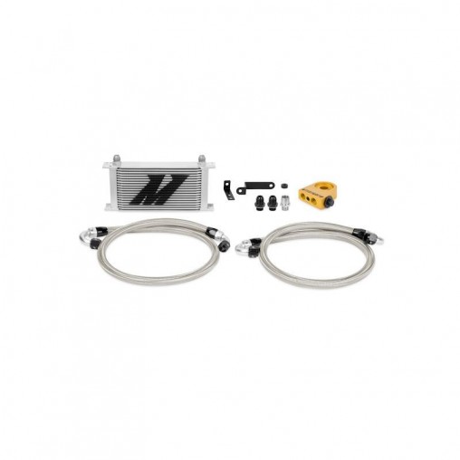 SUBARU Impreza WRX STi (GR, GH, G3) 2.5 AWD EJ257 301cv 01/2008- Kit radiateur d'huile thermostatique MISHIMOTO gris