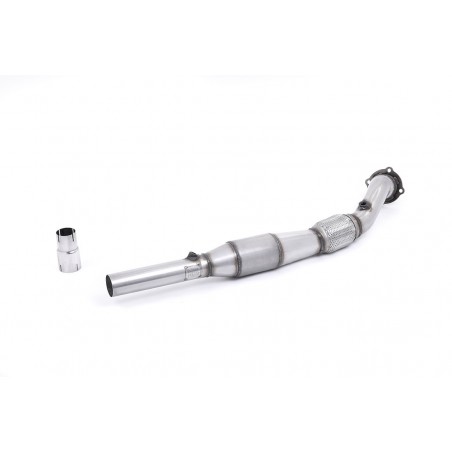 Large Bore Downpipe and Hi-Flow Sports Cat MILLTEK Audi A3 1.8T 2WD 3 & 5 door