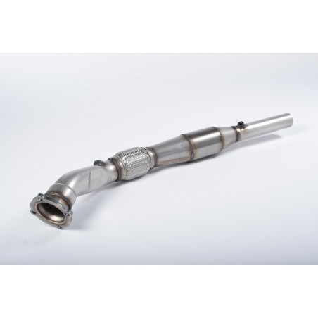 Large Bore Downpipe and Hi-Flow Sports Cat MILLTEK Audi A3 1.8T 2WD 3 & 5 door