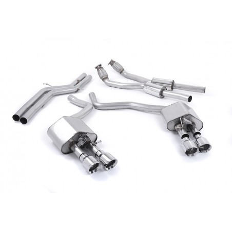 Cat-back MILLTEK Audi S6 4.0 TFSI C7 quattro