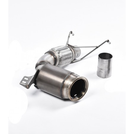 Large Bore Downpipe and Hi-Flow Sports Cat MILLTEK New Mini Mk3 (F56) Mini Cooper S 2.0 Turbo (UK and European models) - Pre Fa