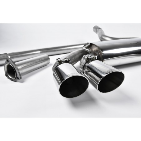 Downpipe-back MILLTEK Audi Coupe UR quattro 10v Turbo