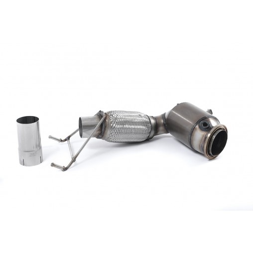 Large Bore Downpipe and Hi-Flow Sports Cat